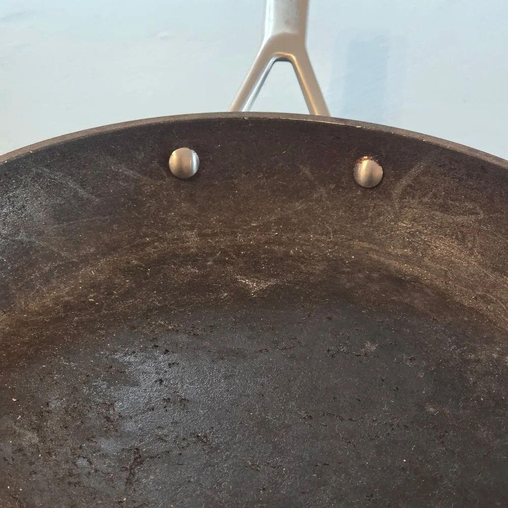 Ninja Foodi NeverStick Premium 12 Inch Hard Anodized Fry Pan Skillet BlackSilver